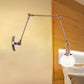 Frendorf | Globe Klar/Amber Glas Wandmontierter Beleuchtung Vintage 1 Licht Innen Sconces in Messing/Chrom/Schwarz mit Verstellbarem Arm, 8"+8"/8"+8"+8" L
