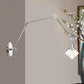 Frendorf | 1 Licht Esszimmer Wandleuchte Vintage Schwarz/Bronze/ Messing Wandmontierte Lampe mit Diamant Klar/Amber Glasschirm, 8"+8"/8"+8"+8" L Verstellbarer Arm