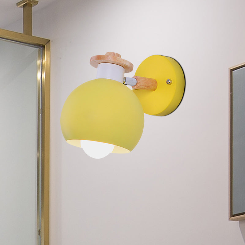 Frendorf | Einzelne lichtkugelförmige wandlampe nordisches metall wandleuchtenlicht für kindergarten kinderzimmer