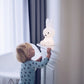 Frendorf | LumiBuddy Kinder Tischlampe | Kabellos & Dimmbar | Niedliches Nachtlicht | Stimmungslicht für Kinderzimmer
