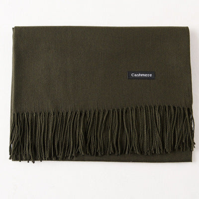 Frendorf | Neue Damen Winter-Schal Monochrome  Vielfalt Warm Klassische Schal
