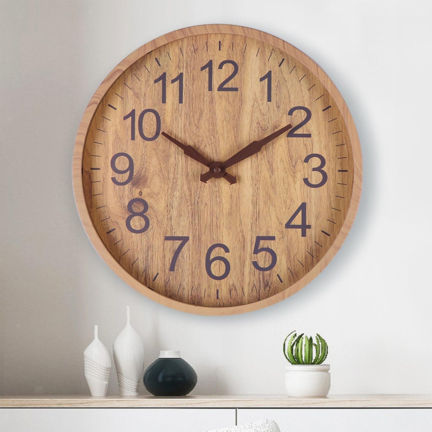 Frendorf | EcoTime handgemachte Holz-Uhr - natürliche Eleganz