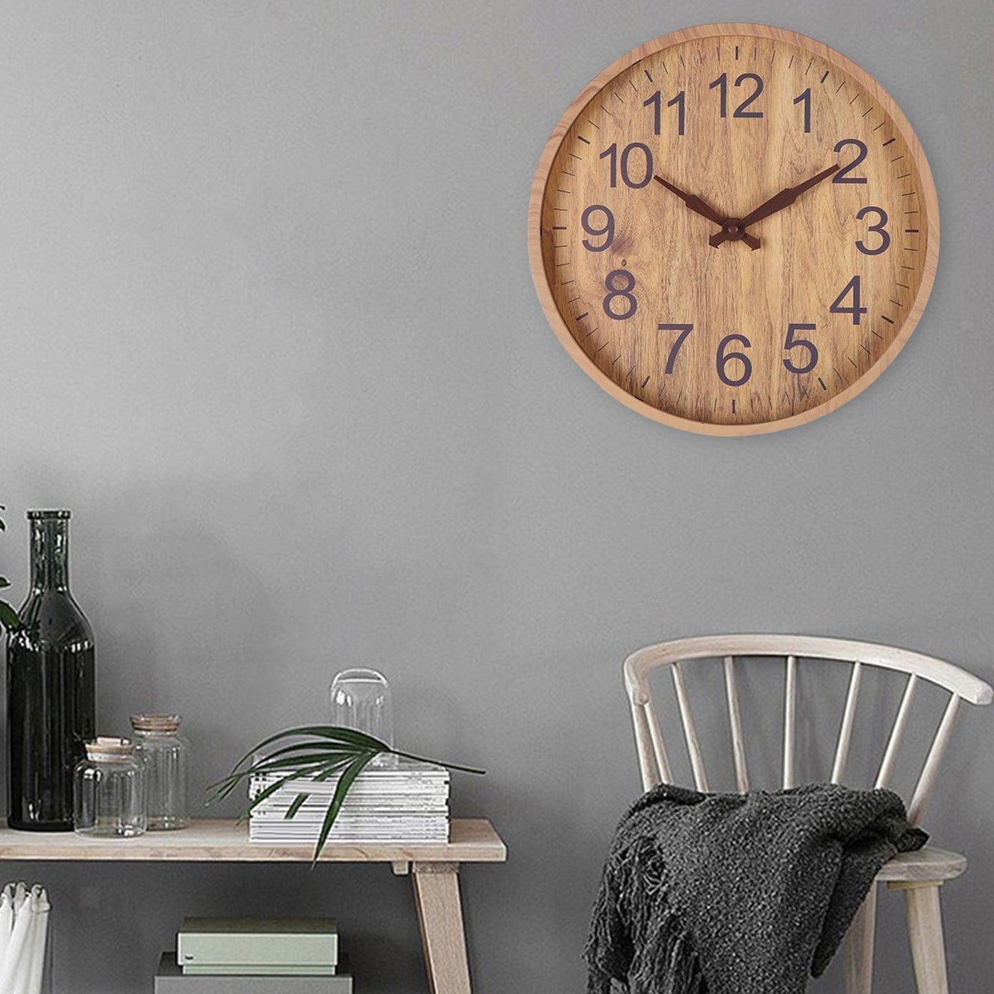 Frendorf | EcoTime handgemachte Holz-Uhr - natürliche Eleganz
