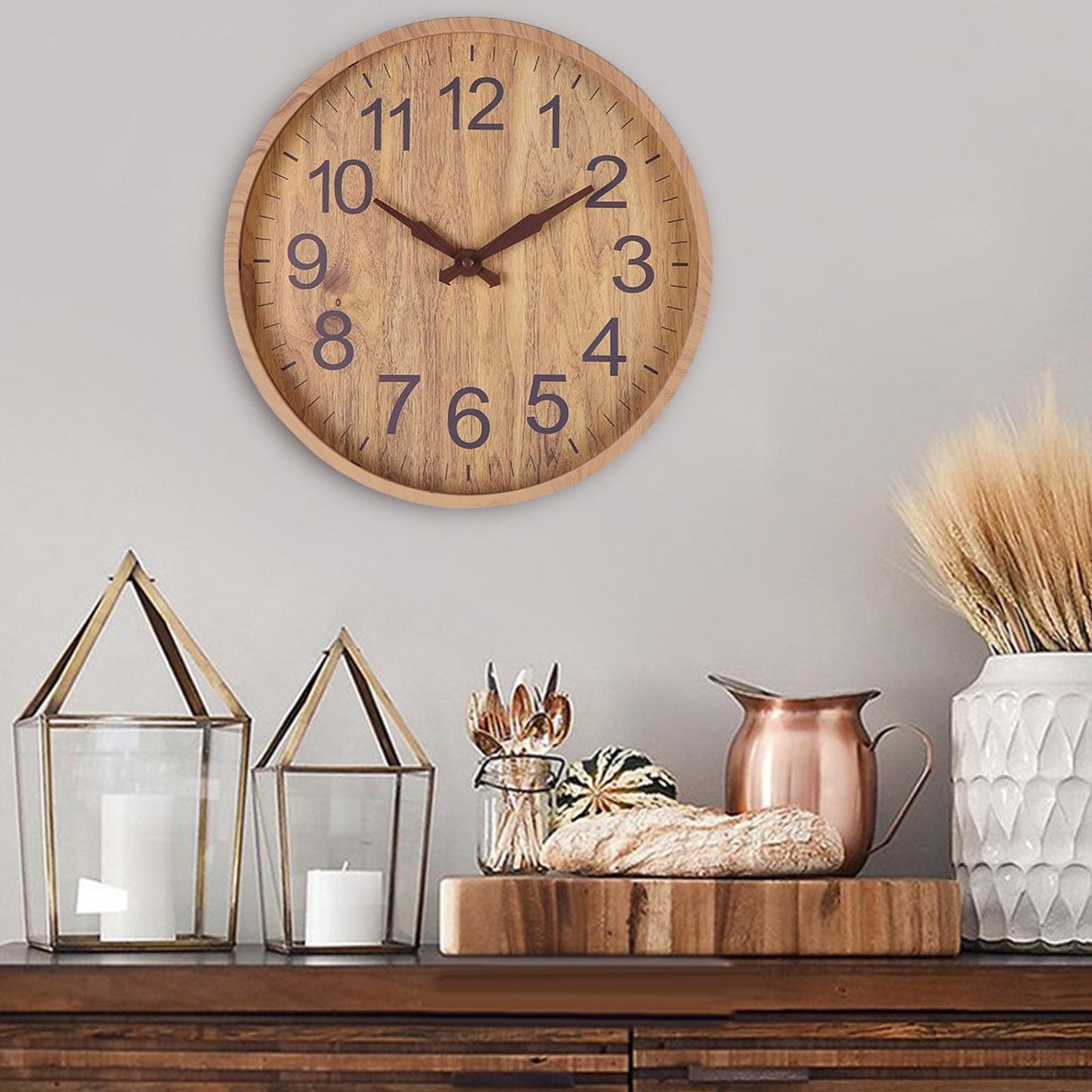 Frendorf | EcoTime handgemachte Holz-Uhr - natürliche Eleganz