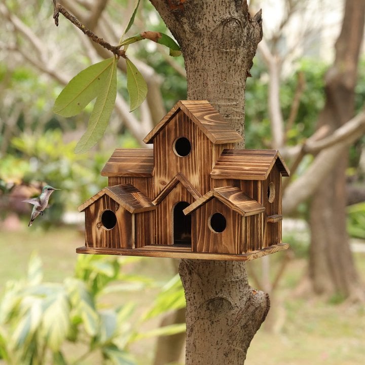 Frendorf | Vogelhaus mit 6 Löchern