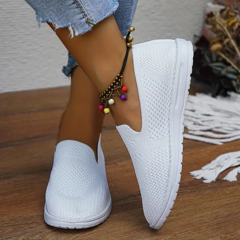 Frendorf | Atmungsaktive Mesh Turnschuhe Lässig Slip-On