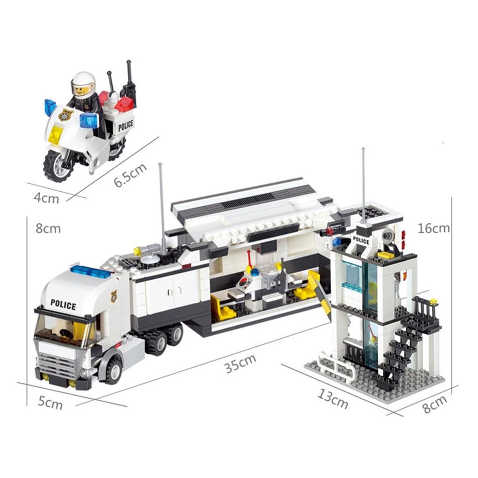 Frendorf | Baussteine Stadt Polizeistation 536 Teile