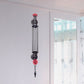 1-Head Tubular Wandleuchte Rustikal Schwarz/Kupfer Metallic mit 2-Ventil Deco und Kette
