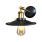 Frendorf | Eisen Schwarz Finish Wandmontage Sconce Geweitet 1-Licht Industrielle Wandbeleuchtungsarmatur