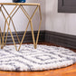Frendorf | DiamondLuxe Shag - Teppich mit Diamantmuster | Shaggy Hochflorteppich | Weich & Modern | Perfekt für Wohnzimmer