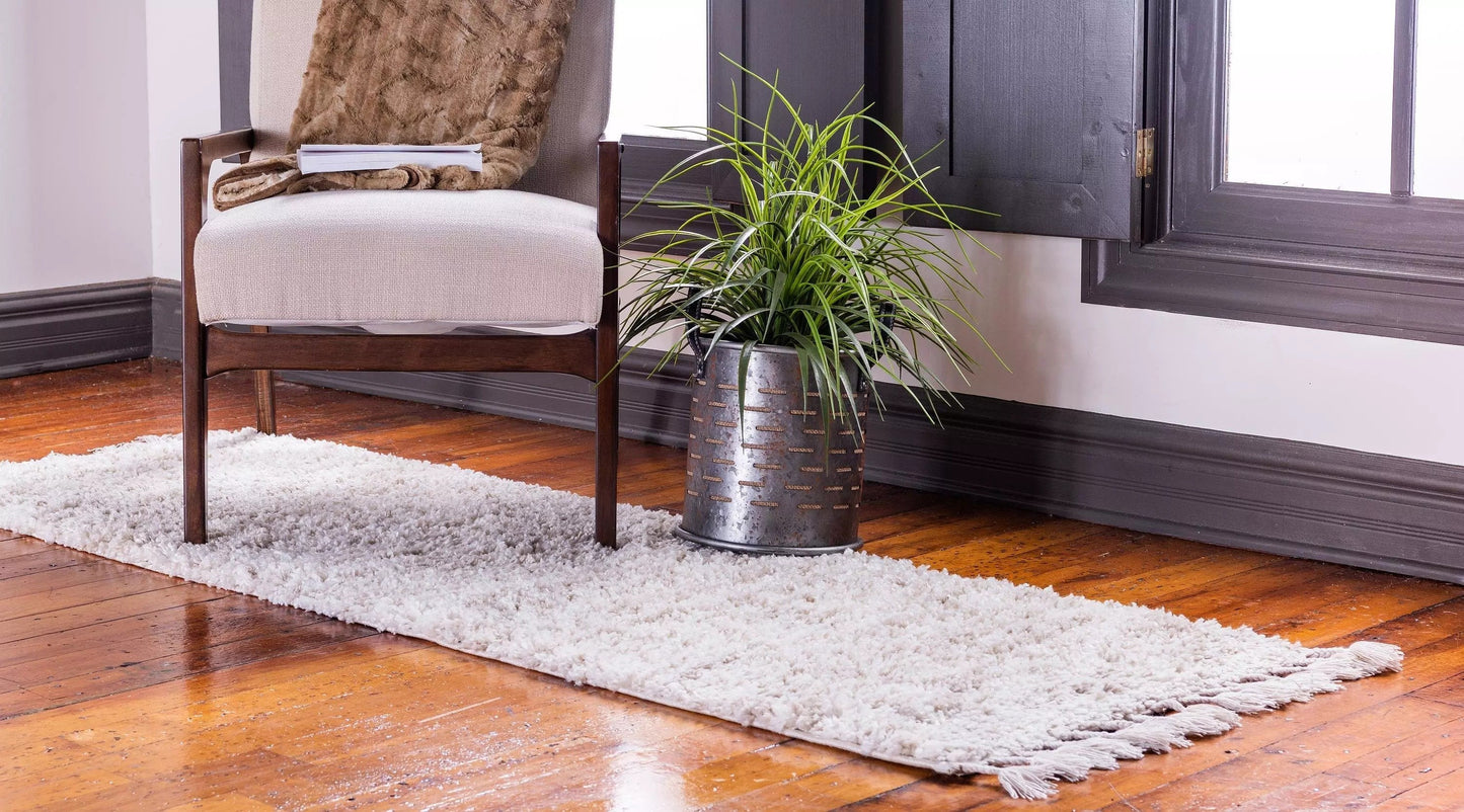 Frendorf | Marlea Hochflor Teppich mit Meliertem Design | Weich & Gemütlich | Perfekt für Wohnzimmer & Schlafzimmer