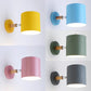 Frendorf | Draaibare Cilinder Wandlamp Één Hoofd Macaron Stijl Metalen Wandlamp voor Kinderkamer
