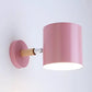 Frendorf | Draaibare Cilinder Wandlamp Één Hoofd Macaron Stijl Metalen Wandlamp voor Kinderkamer