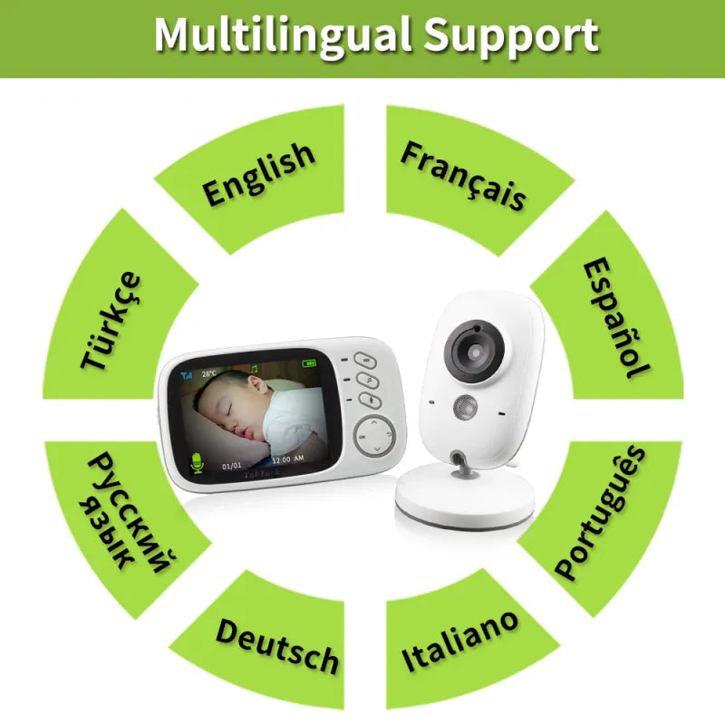 Frendorf | Babyphone mit Nachtsicht und Schlafliedern