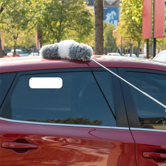 Frendorf | Ausziehbarer Staubwedel mit Verlängerungsstange für Ecken und Decken