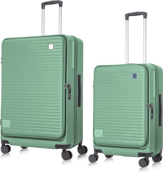 Frendorf | 2-teilige Hartschalen-Kofferset mit Laptopfach – Berlin