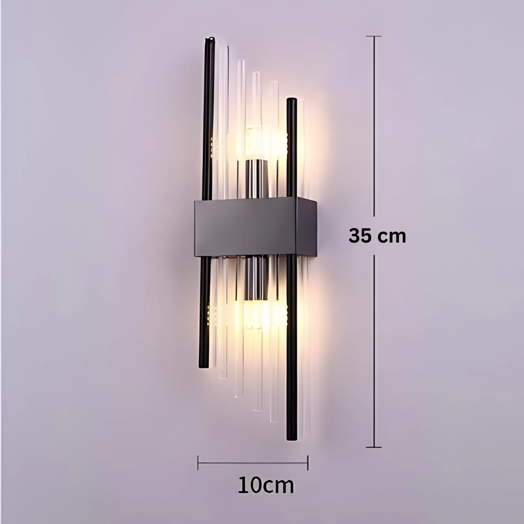 Wandleuchte - GlamorLite - Luxuriöses Design - Elegant und Raffiniert