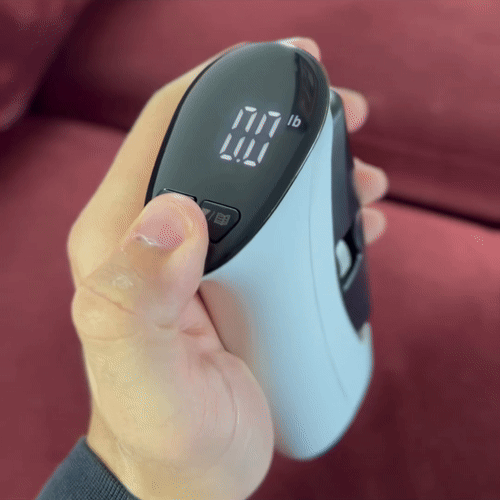 Frendorf | PowerGrip Pro - Digitales Griffkraftmessgerät mit LED-Anzeige zur Handstärkung