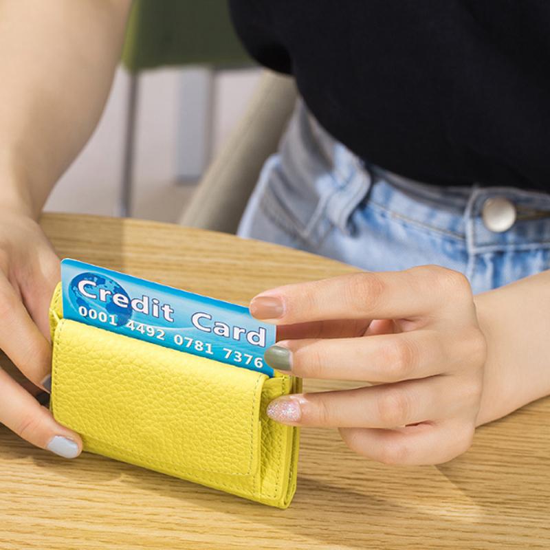 Frendorf | Handgefertigte RFID-Geldbörse aus weichem Leder