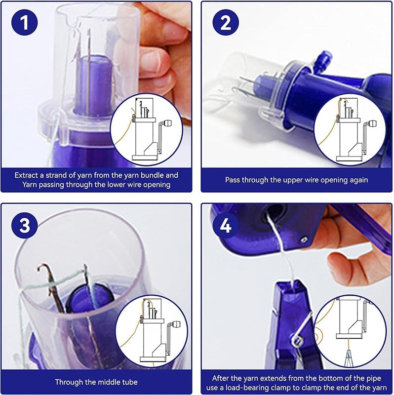 Frendorf |  Kordeln - Gleichmäßiges Stricken leicht gemacht