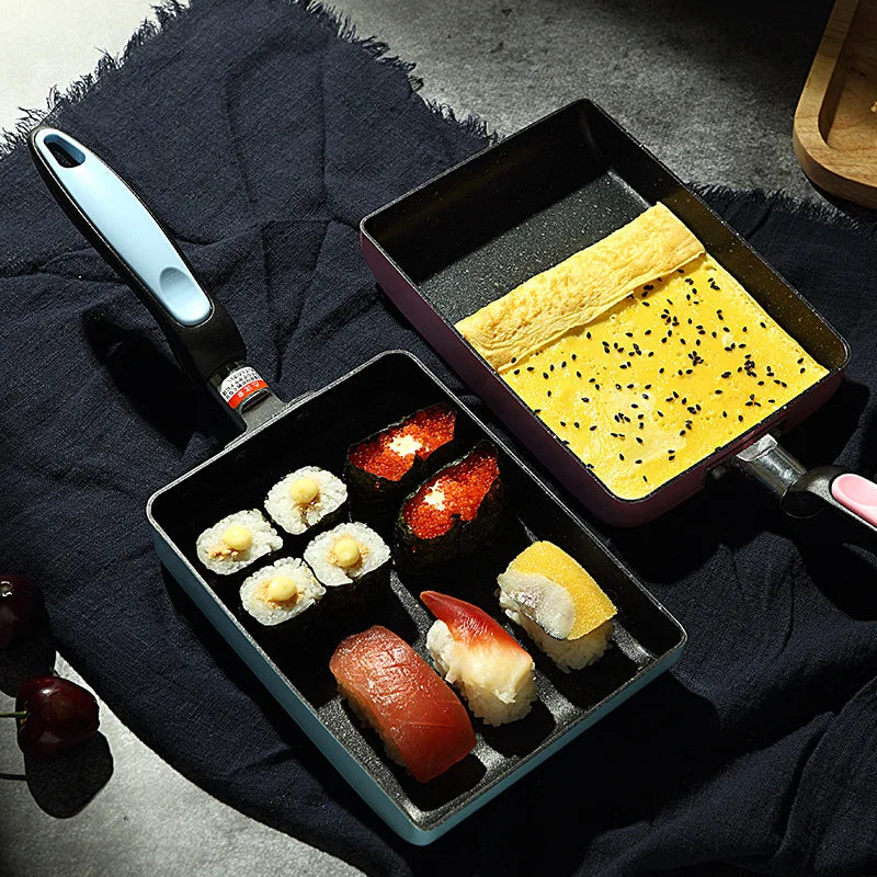 Antihaft Bratpfanne Tamagoyaki Omelette Eierpfanne Kochstelle Gasherd