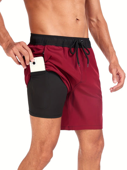 Frendorf | Badehose | Schnell trocknende Stretch-Shorts für Männer mit Handytasche