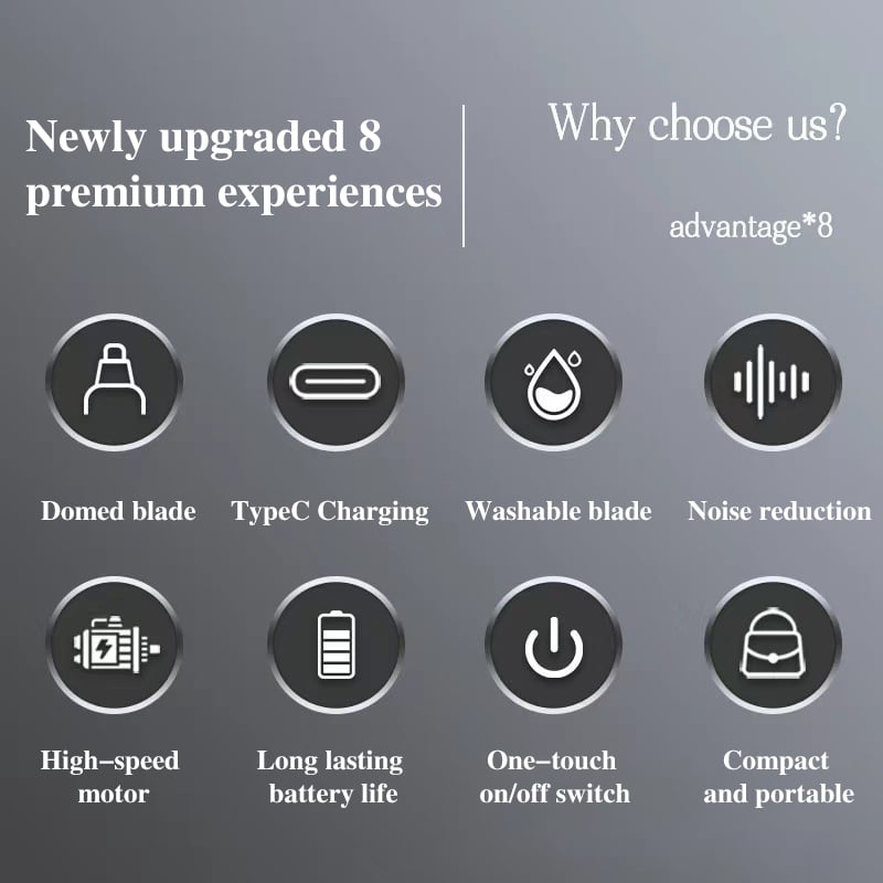 Frendorf | Tragbarer Nasenhaarschneider