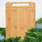Frendorf | Bambusschneidebrett mit Saftkanal – Robust, Natürlich und Ideal für den täglichen Gebrauch