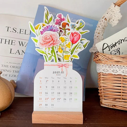 Frendorf | Bloomy - 2024 Blühende Blumen Tischkalender