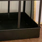 Schwarzes Metall Terrariumgestell