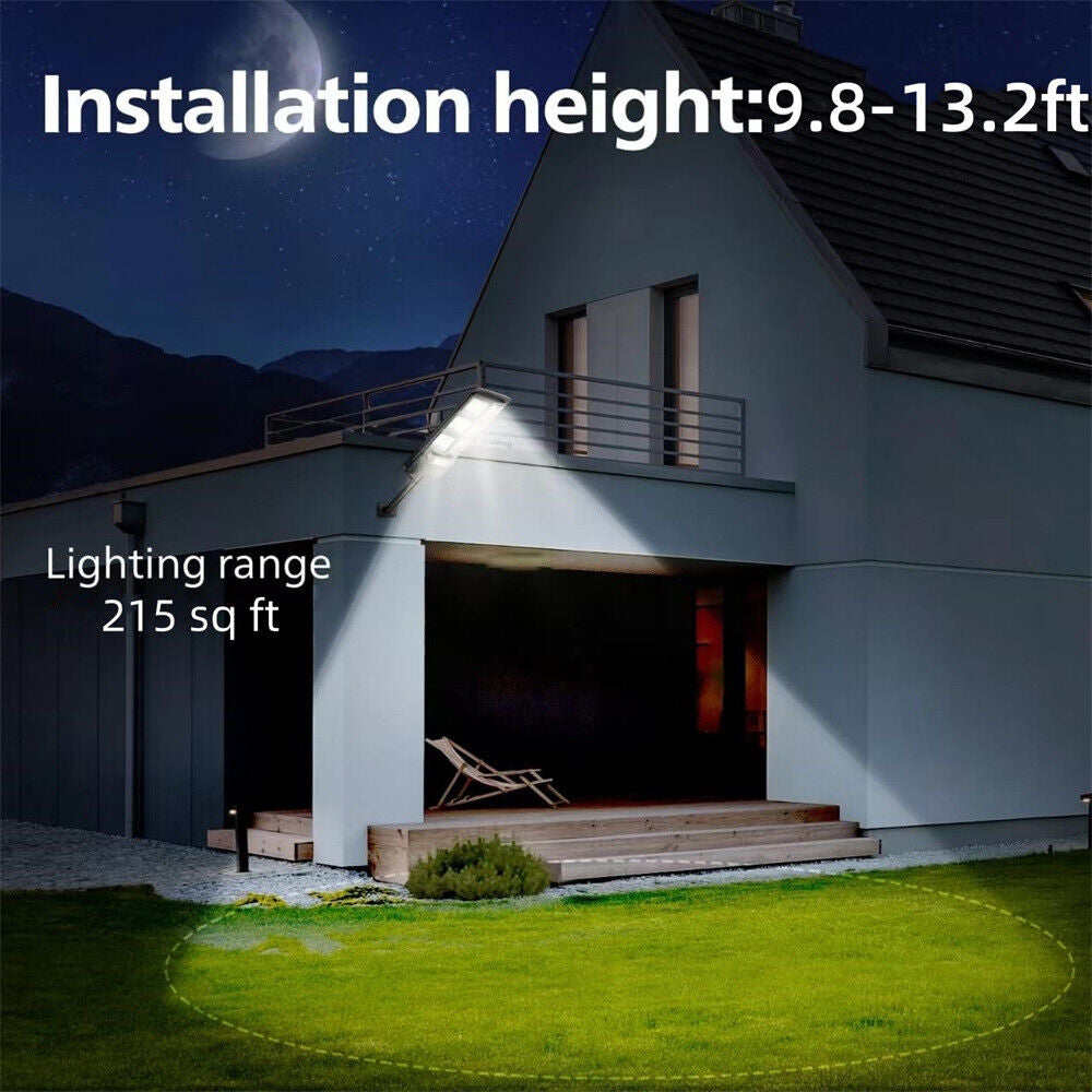 Frendorf | 2PK Solar Straßenlichter Außen Dämmerung bis Morgengrauen Bewegungsmelder Flutlicht Wandlampe