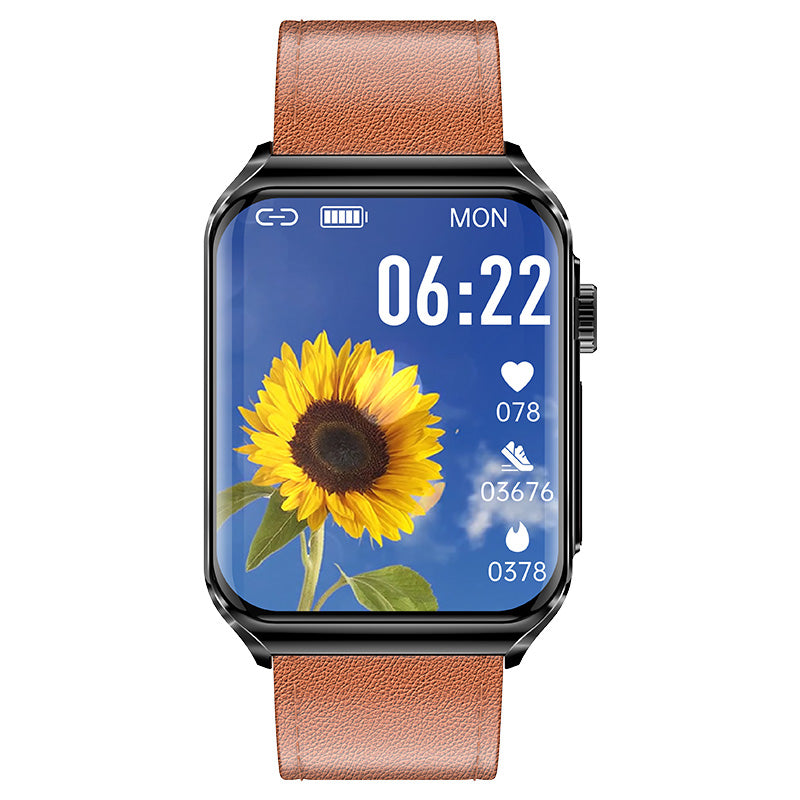 Frendorf | ECG-Test Blutlipide Harnsäure One Touch Wählen SOS-Anrufe Smartwatch