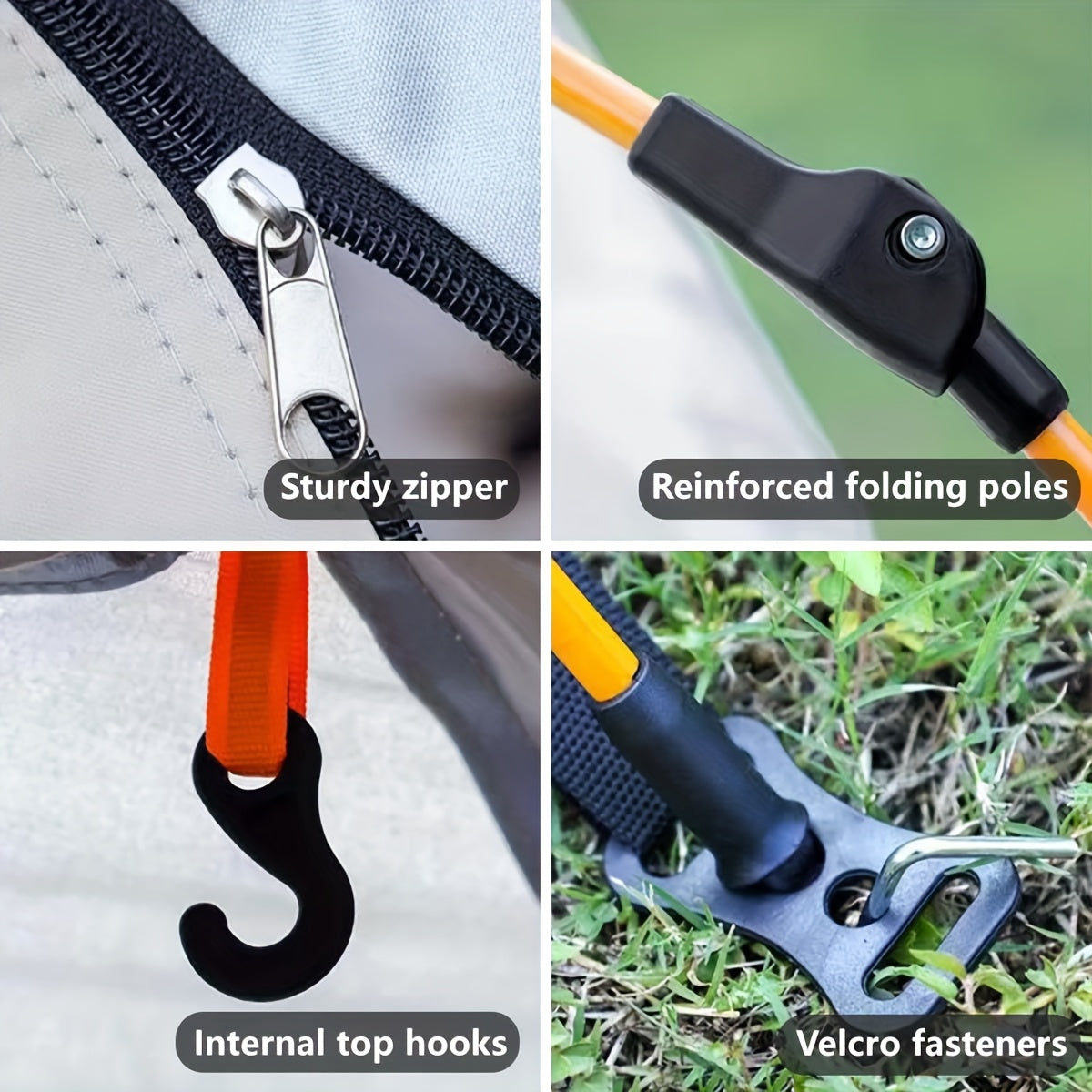 Frendorf | Automatisches Faltzelt – Bequem und langlebig für Outdoor-Abenteuer