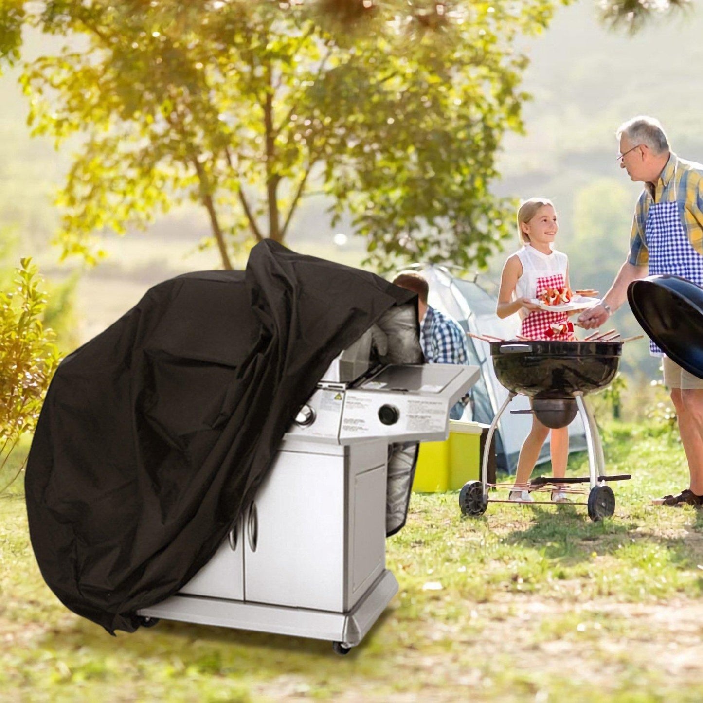 Frendorf | 57-Zoll Wetterbeständige Grillabdeckung