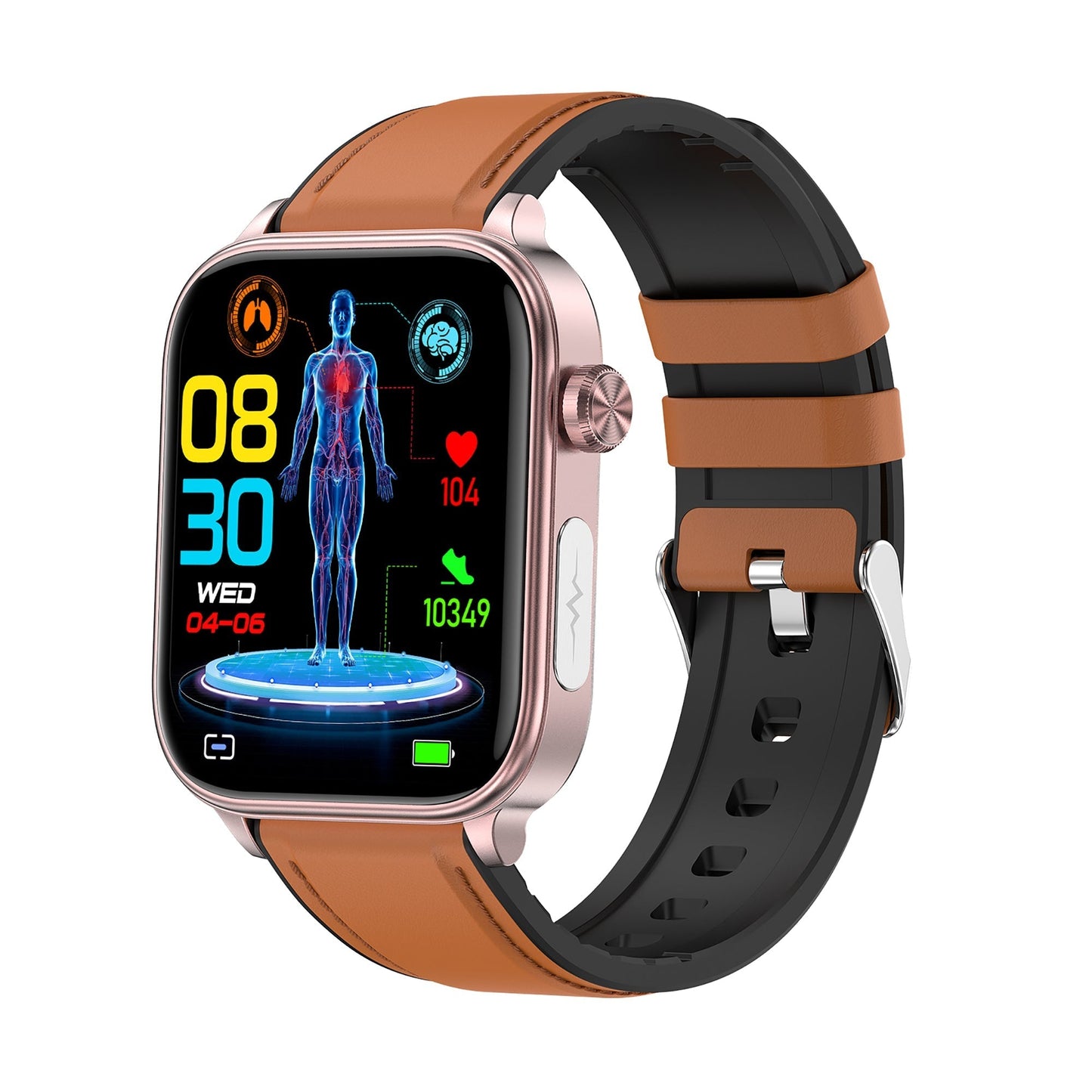 Frendorf | Außergewöhnliches Gesundheitsübungsmanagement ECG Bluetooth-Anruf SOS-Notruf