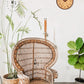 Minimalistische Stille Holz-Wanduhr 12 Zoll