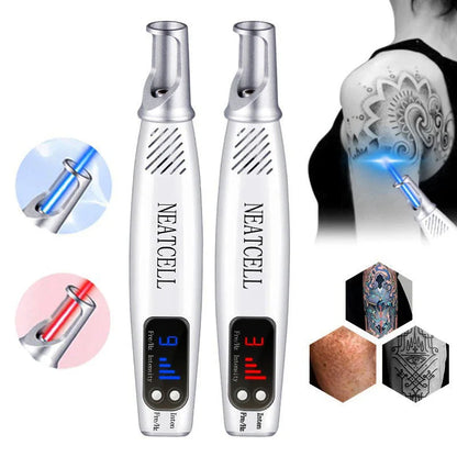 Laser-Entfernungsstift | Laser-Tattooentfernung Rot & Blau