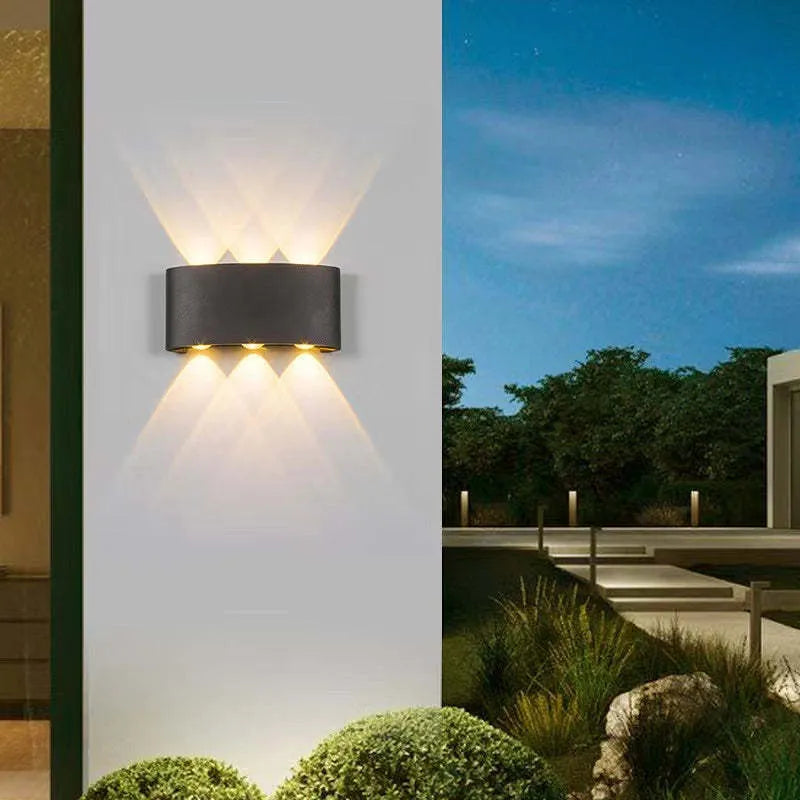 Frendorf | Wandlicht Modern Weiß LED Wasserdichte Lampe