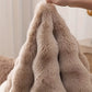 Frendorf | PlushCircle Rundteppich aus Kunstfell | Weich wie Kaninchenfell | Hochwertige Deko für Zuhause