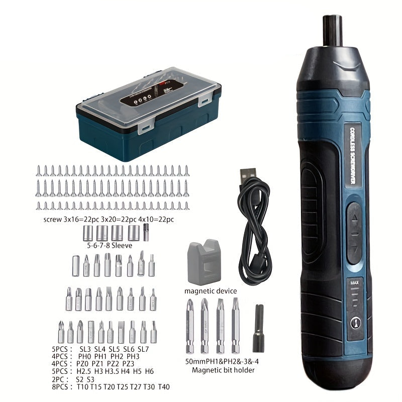 Frendorf | 3.6V Lithium Batterie Schraubendreher Set – Kompakt und Benutzerfreundlich