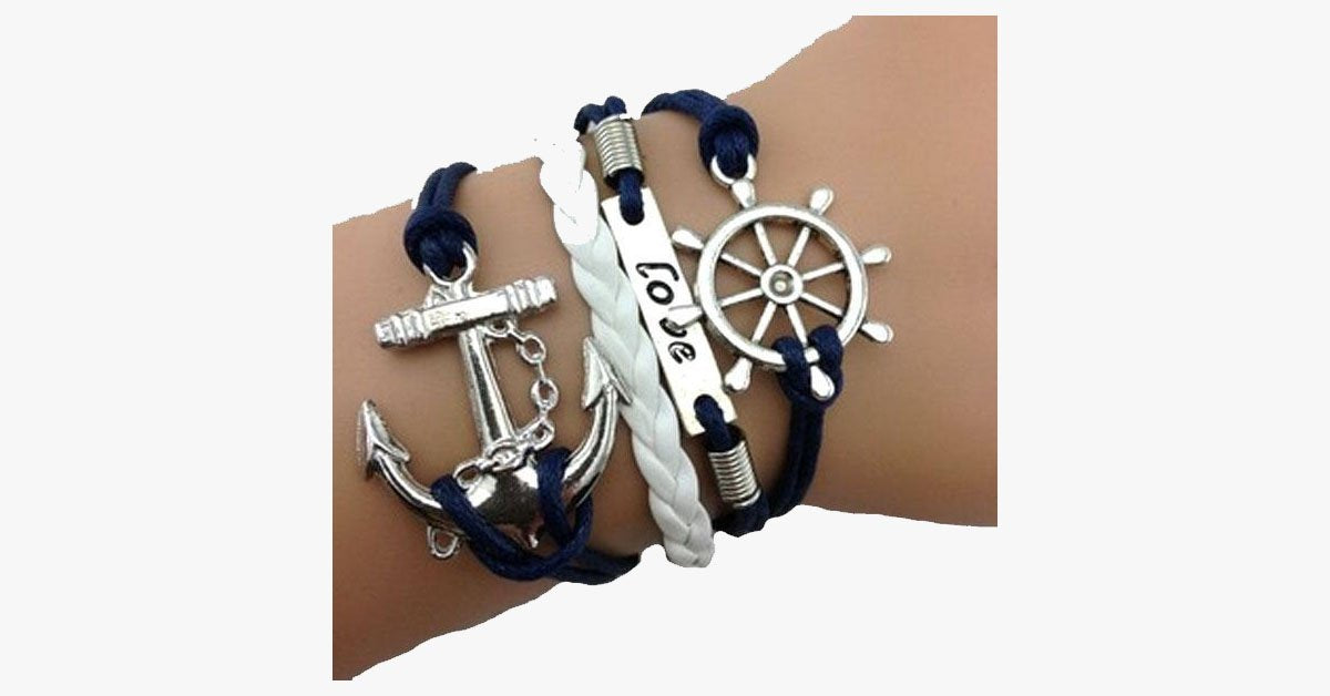 Frendorf | Anker Rad Liebe Armband