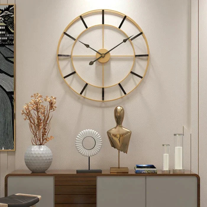 Frendorf | Tidura Elegante Wanduhr – Schlichtes und Zeitloses Design für das Zuhause
