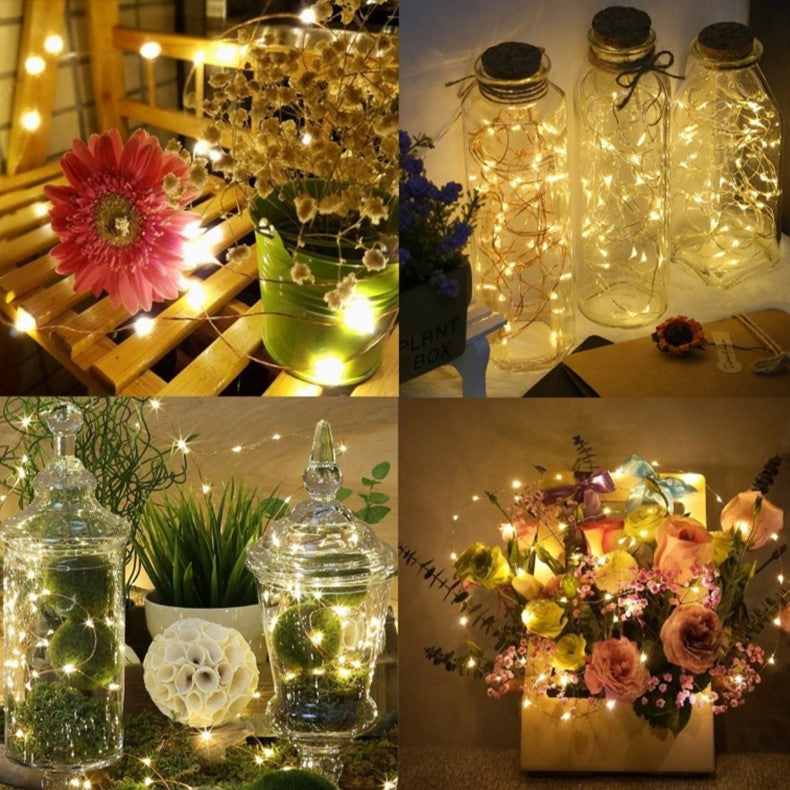 Royelux Solar Lichterkette Fairy Lights - Wasserdicht Outdoor LED