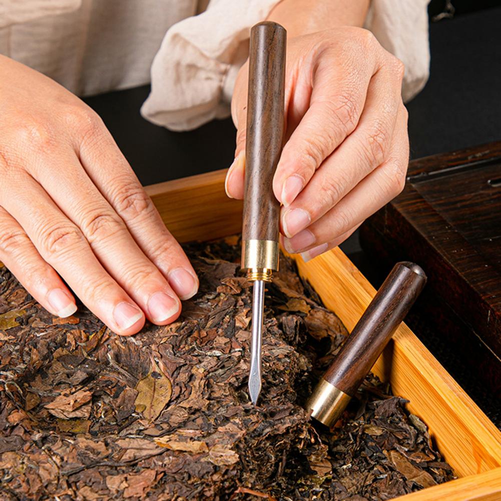 5 Stück/Set Teezubehör hitzebeständige Kung Fu Teewerkzeuge Holz Chinesischer Gongfu Teelöffel Teezange Nadelset Teestube Zubehör
