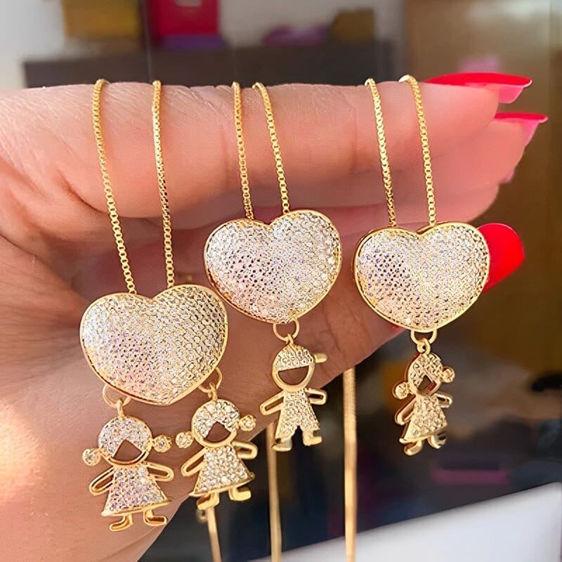 Frendorf | Liebe und meine Kinder - Mutterliebe Halskette