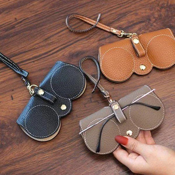Frendorf | Weiche Leder-Sonnenbrillen-Tasche