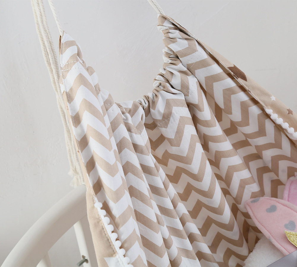 Frendorf | Baby Hängematte für Gitterbett – Weiche Einschlafhilfe für Neugeborene