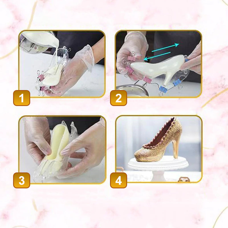 Frendorf | Deluxe 3D High Heel Schokoladenform