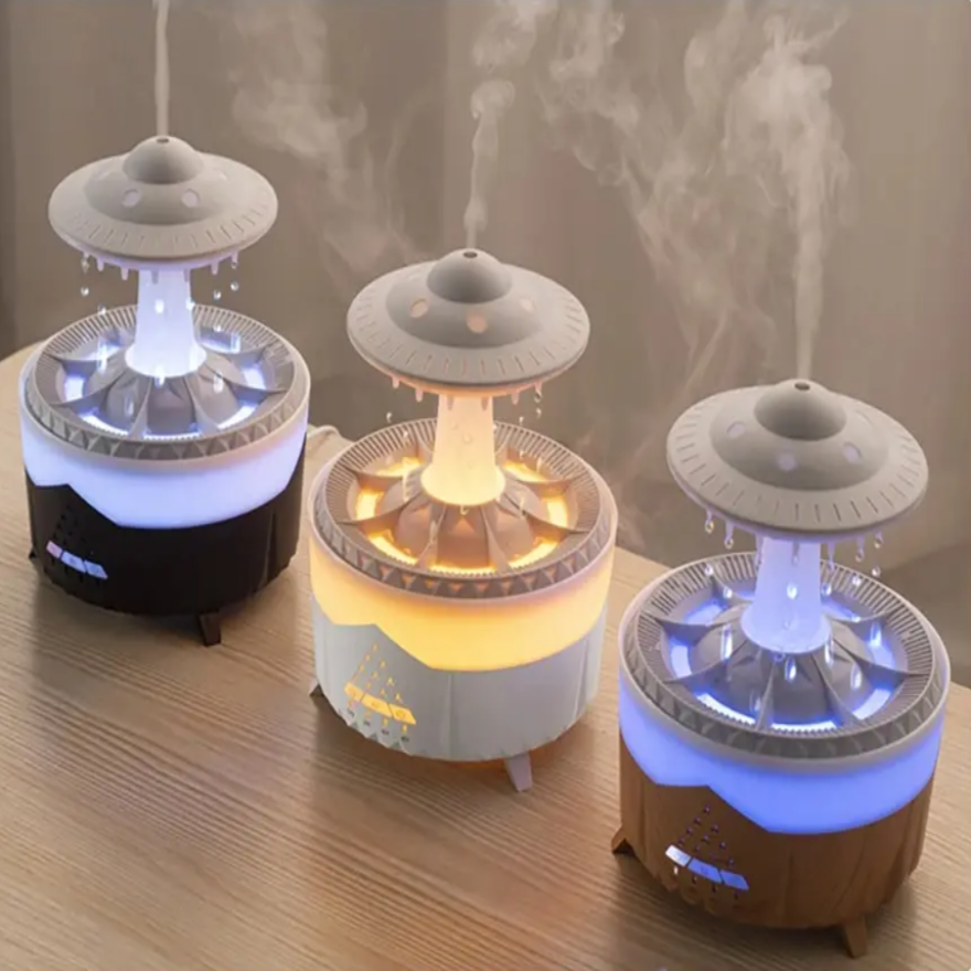 UFO Luftbefeuchter | Ultraschall Aromatherapie Diffuser mit Fernbedienung - Grosven