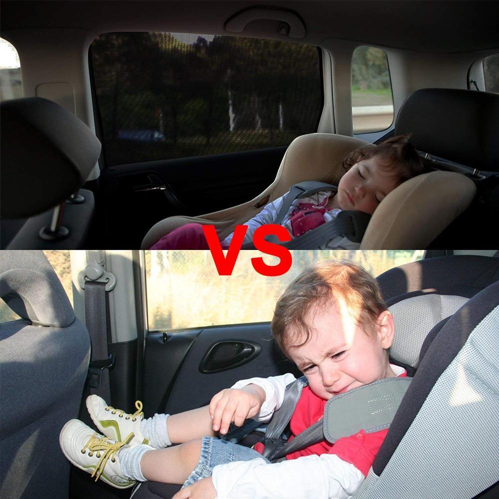 Frendorf | Auto-Seitenfenster-Schatten, 1 Paar/ 2 Packungen